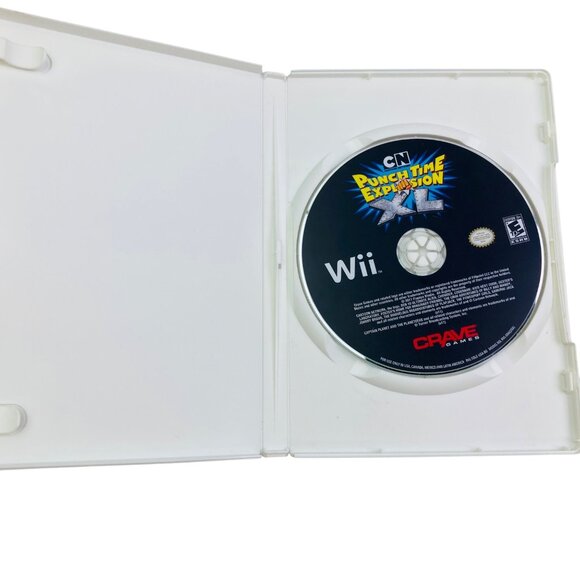 Cartoon Network: Punch Time Explosion XL (Nintendo Wii, 2011) No Manual EUC - Picture 3 of 3